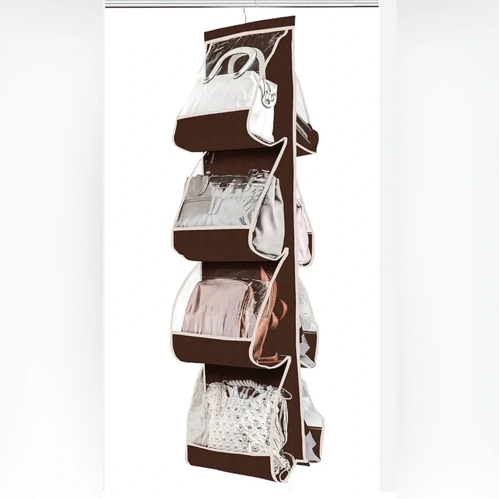 ❤️ Hanging Purse Organizer for closet storage